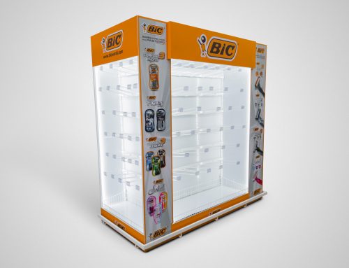 Ponta de gôndola BIC 3 frentes